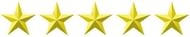 Five stars out of five!