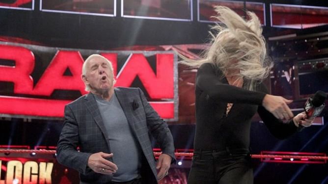Ric Flair compares Charlotte Flair to 17-time champion