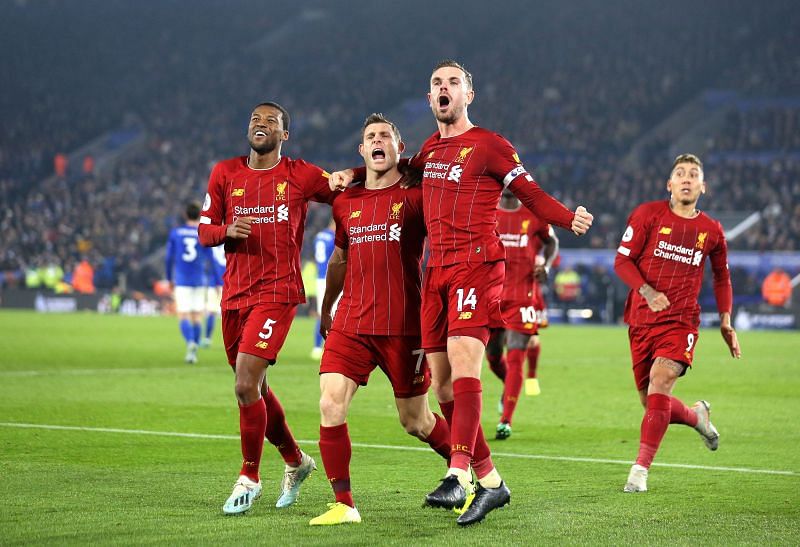 Liverpool are on the verge of winning the Premier League title