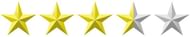 3 and a half stars out of 5