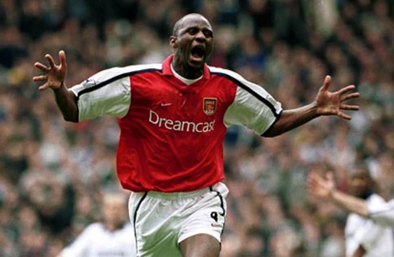 Patrick Vieira arrived at Arsenal a few days before Arsene Wenger