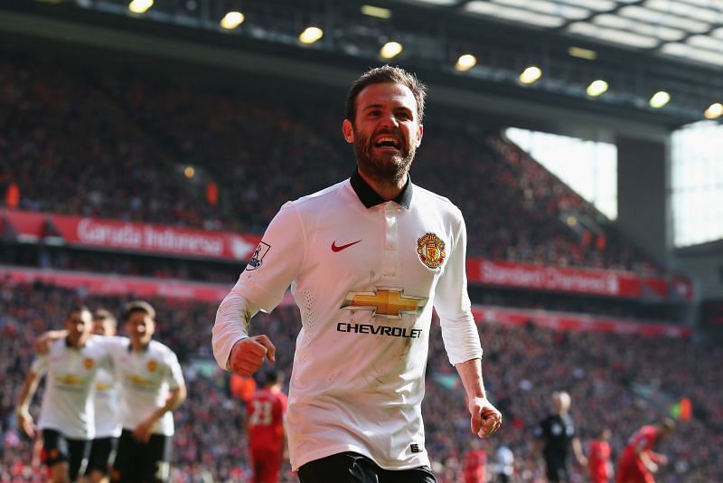 Manchester United fans still speak glowingly of Mata&#039;s overhead kick against Liverpool in 2015