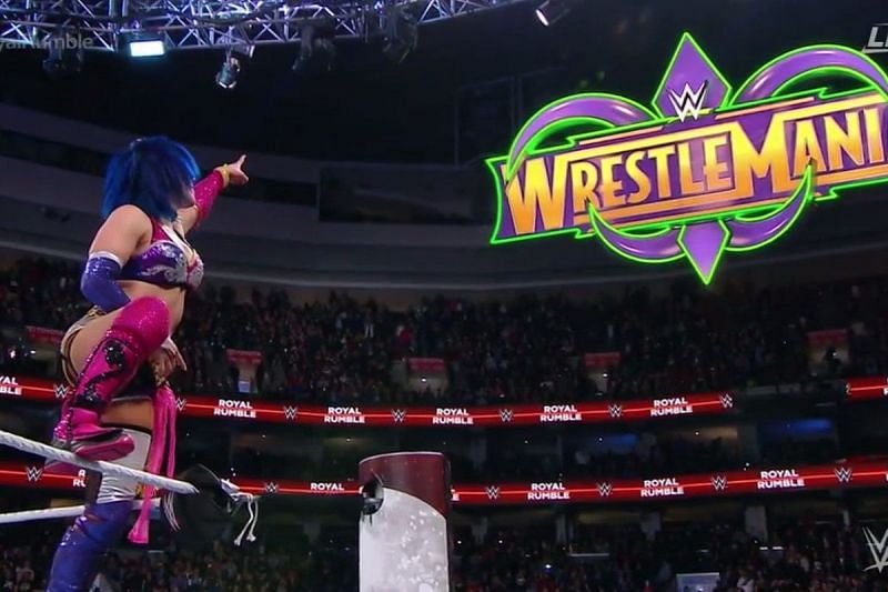 Why didn&#039;t Asuka main event WrestleMania after winning the Royal Rumble match?