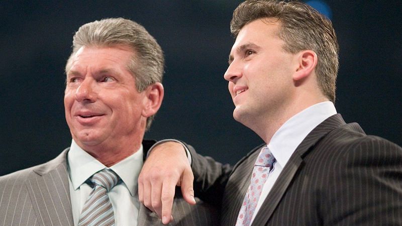 Viince McMahon and Shane McMahon