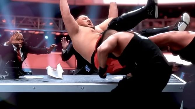 WWE releases advert that caused Samoa Joe's concussion (Video)