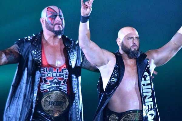 Gallows and Anderson during their time in Bullet Club