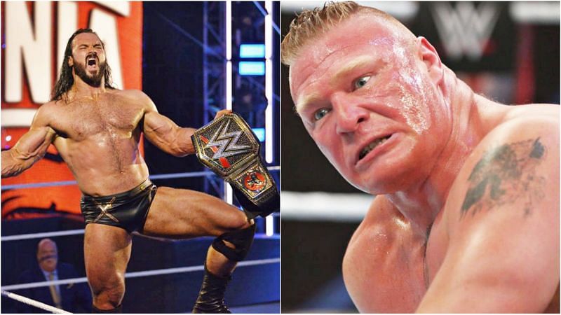 WWE चैंपियन ड्रू और ब्रॉक लैसनर
