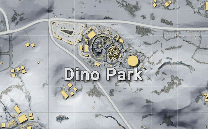 Dino Park in the map of Vikendi