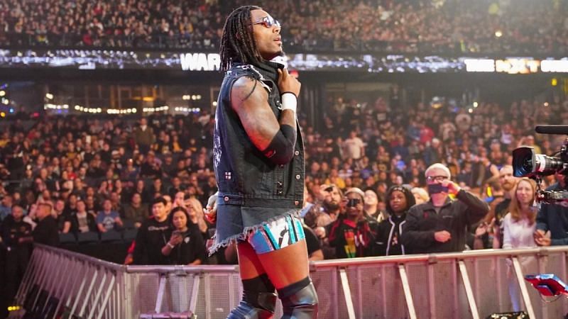 Isaiah Swerve Scott signed with WWE in 2019.