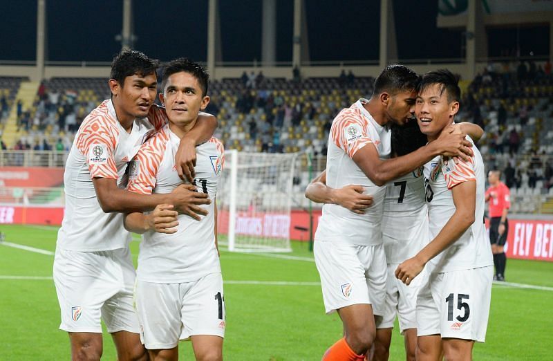 India played in the 2019 AFC Asian Cup and failed to advance from the group stage.