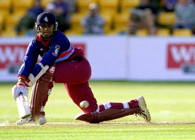 Rahul Dravid in action for Kent