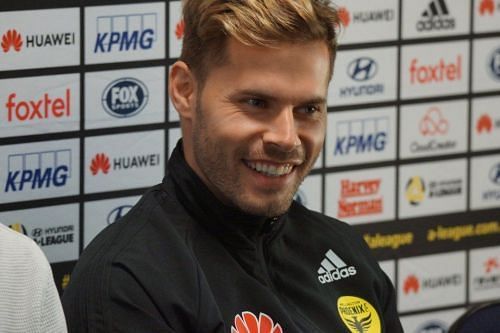 Mandi Sosa Pena during his Wellington Phoenix days