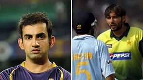 Gautam Gambhir slams Shahid Afridi, asks him to figure out his age first