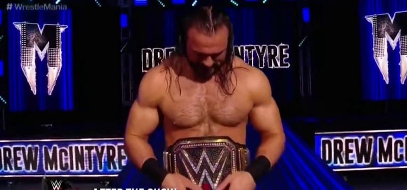 Drew McIntyre had another match after his win over Brock Lesnar at WrestleMania 36
