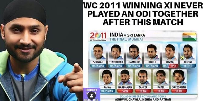 Harbhajan Singh vows to write an 'honest' book on 2011 WC, deletes tweet later