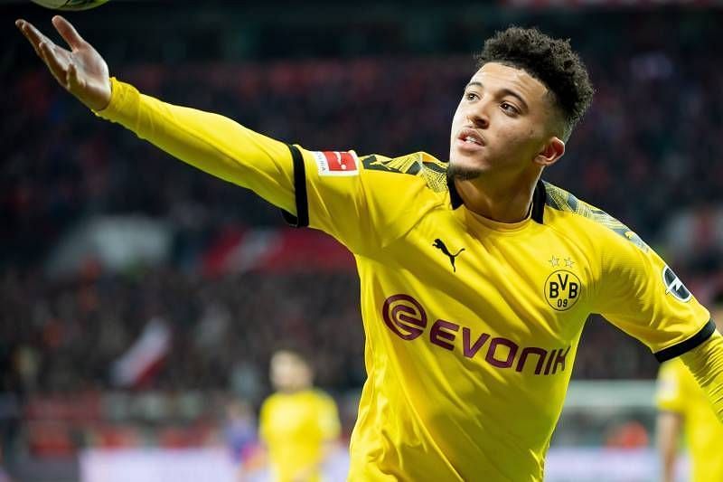 Jadon Sancho is at the top of Manchester United&#039;s transfer list