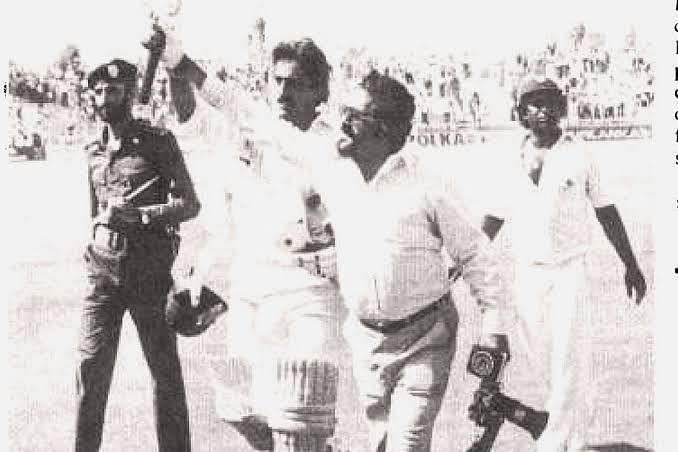 Surinder Khanna after the victory.