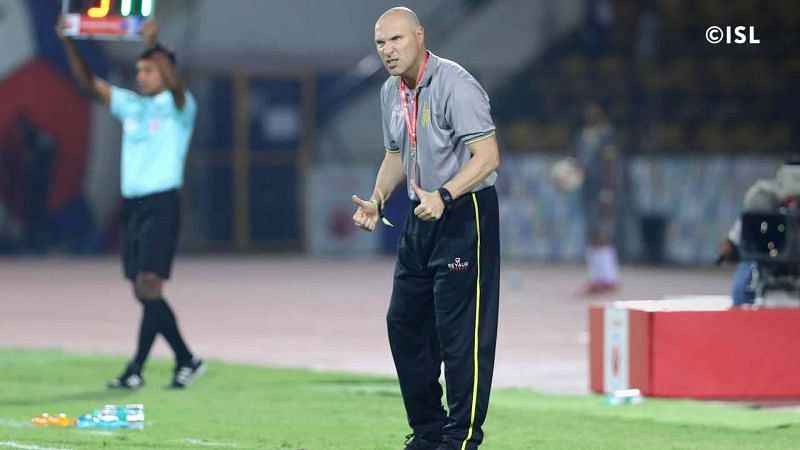 Xavier Gurri Lopez took interim charge of Hyderabad FC after the sacking of Phil Brown