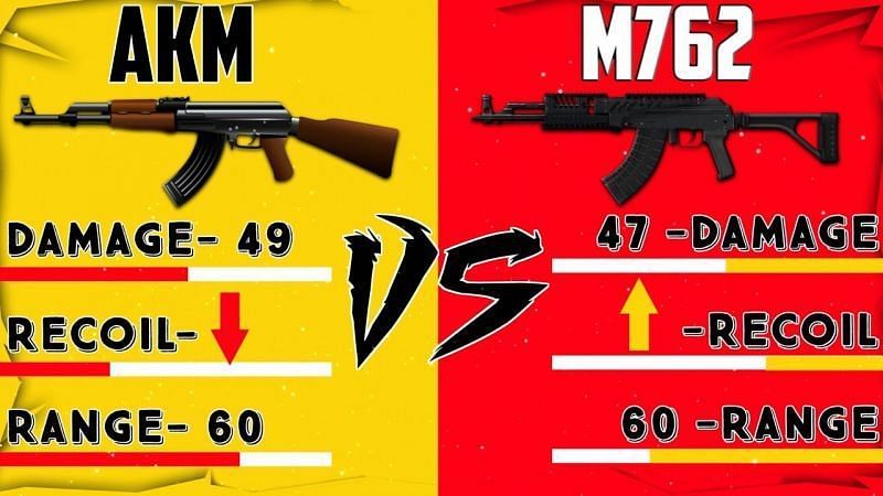 AKM vs M416