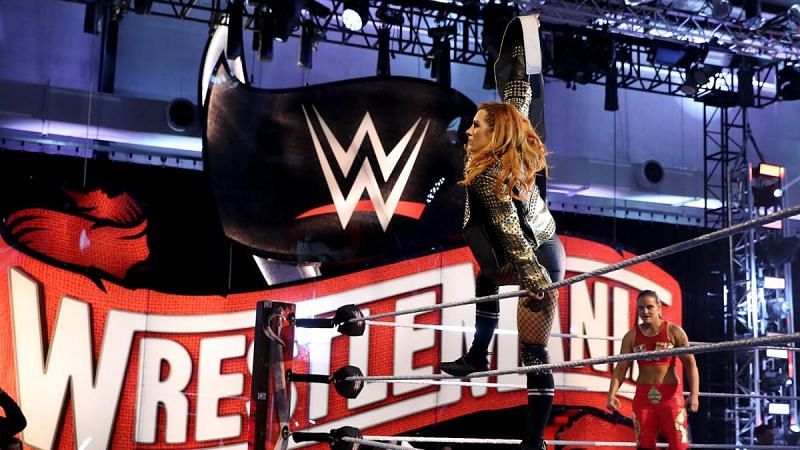 Becky Lynch at WrestleMania 36