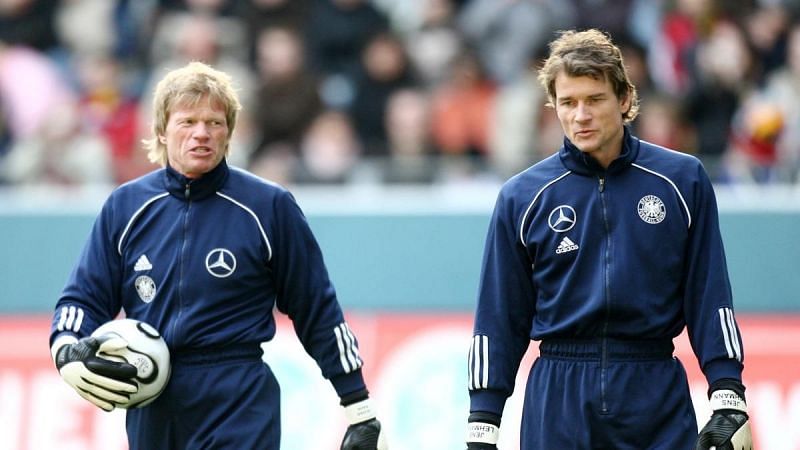 Oliver Kahn and Jens Lehmann