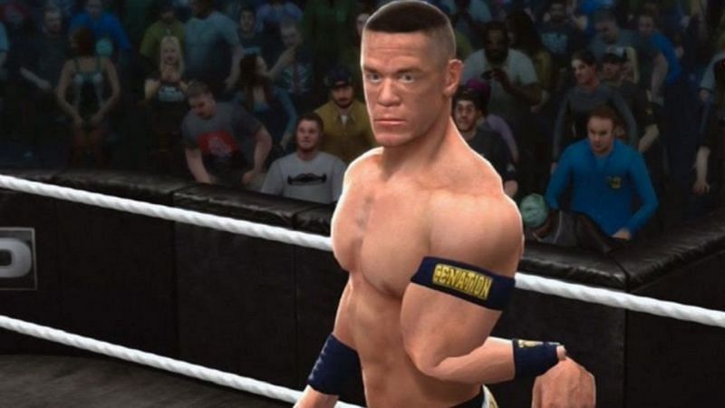 I don&#039;t think John Cena&#039;s arm is supposed to do that.
