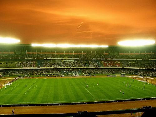 The Salt Lake Stadium is one of India's biggest football stadiums.