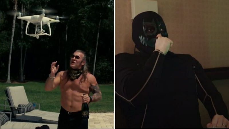 Vanguard 1 confronted Chris Jericho inside his own house