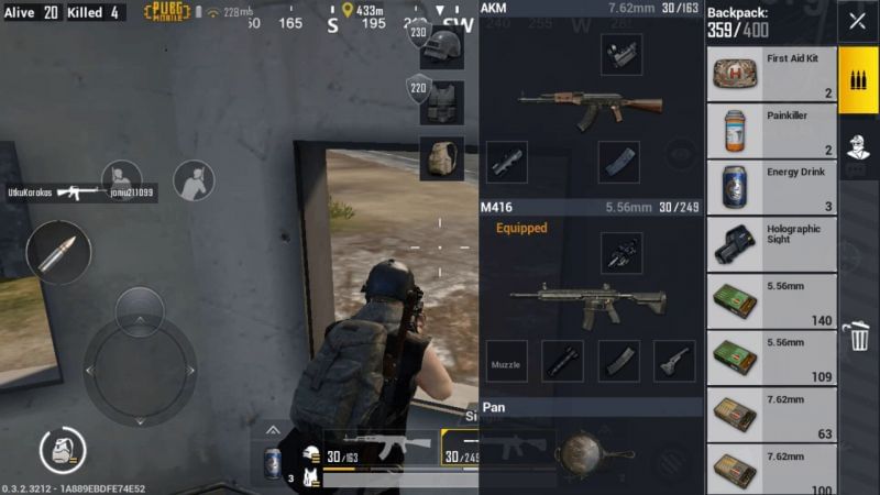 Gun Combination in PUBG Mobile