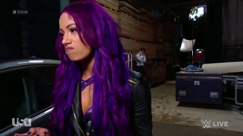 Sasha Banks was on a hiatus from the WWE