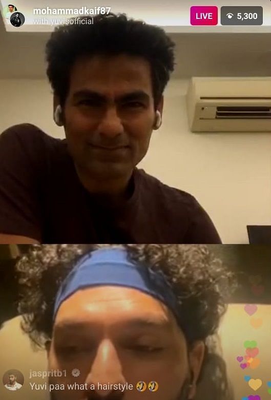 Bumrah trolled the southpaw for his hairstyle PC: Twitter