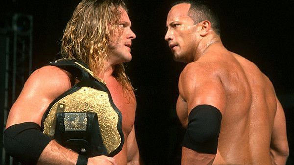 Chris Jericho and The Rock