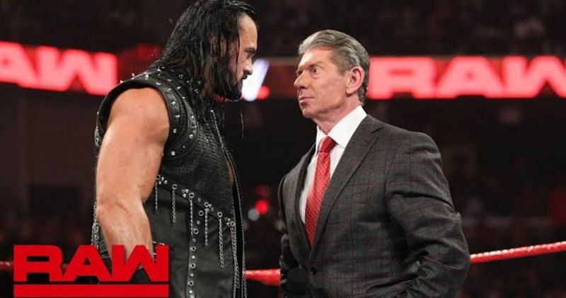Drew McIntyre and Vince McMahon
