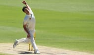 Mitchell Starc in a Test match