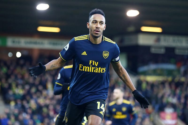 Aubameyang is currently the second-highest goalscorer in the Premier League