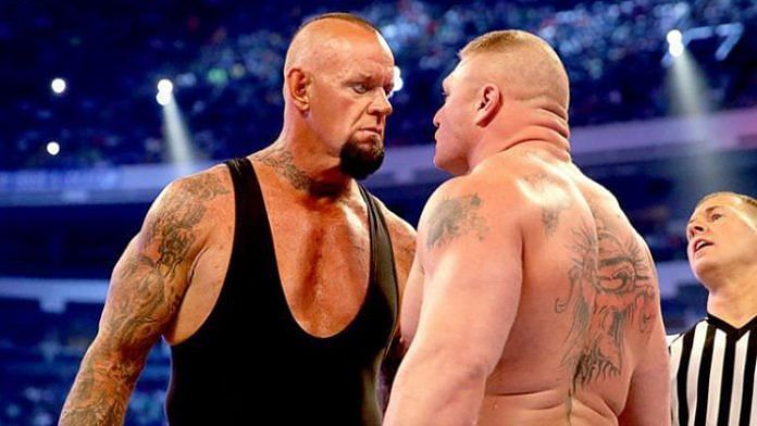 The Undertaker and Brock Lesnar have feuded with each other on several occasions