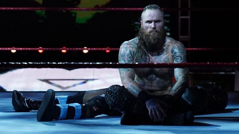 Aleister Black on the RAW after WrestleMania 36