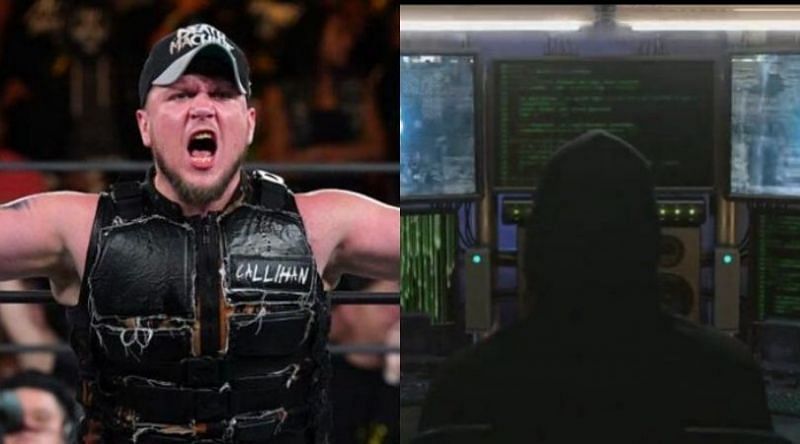 Has Sami Callihan figured out the identity of the mysterious figure?