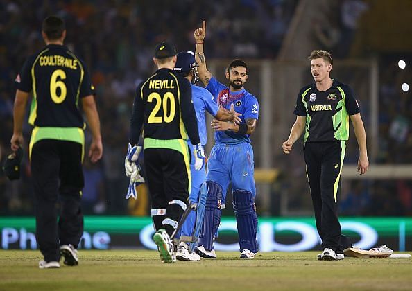 विराट कोहली की बेहतरीन पारी की बदौलत भारत ने ऑस्ट्रेलिया को हराकर सेमीफाइनल में जगह बनाई