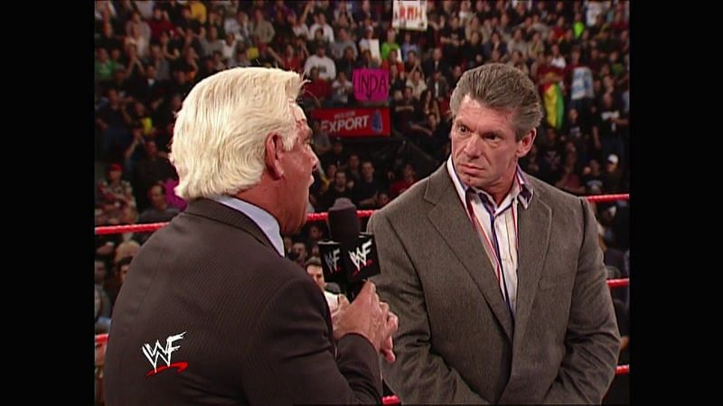 WWE Hall of Famer Ric Flair and Vince McMahon