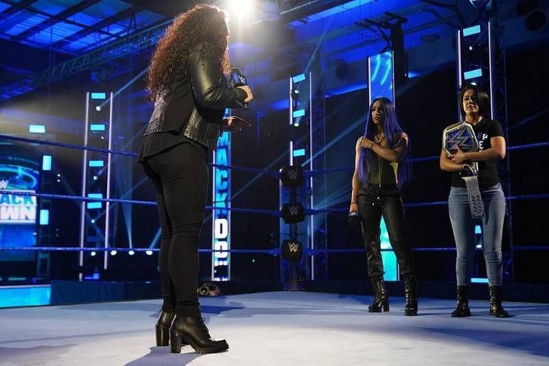 Tamina returned after a long period of absence at the 2020 Royal Rumble