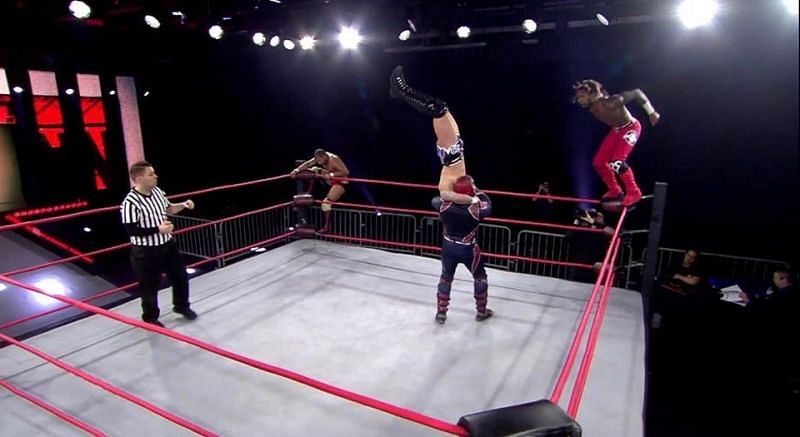 Explosive four-way action starts off Rebellion Night Two
