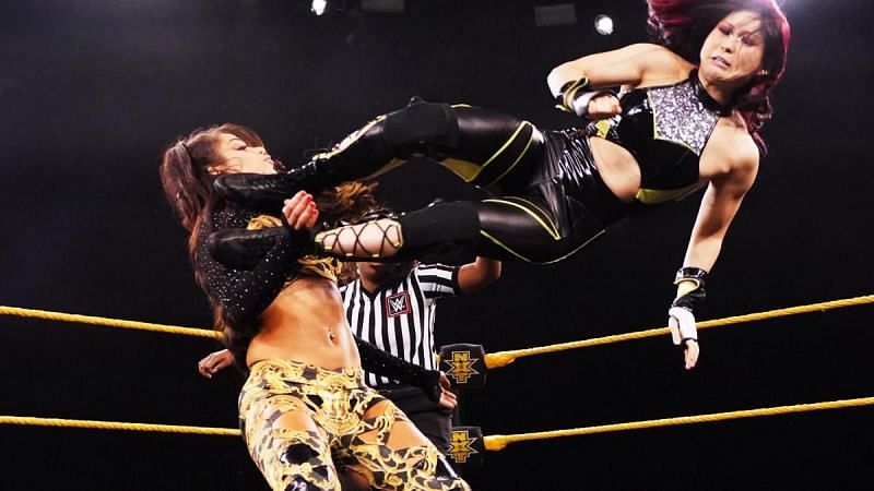 Io Shirai suffered an injury in January that caused her to miss the last two months of NXT