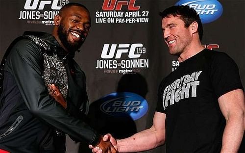 Jon Jones and Chael Sonnen