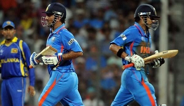 The partnership between Gautam Gambhir and MS Dhoni sealed the 2011 World Cup for India