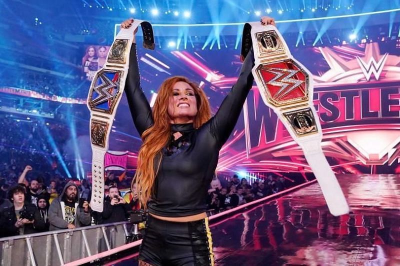 Becky Lynch's crowning glory was at WrestleMania 35 where she won the RAW and SmackDown women's title