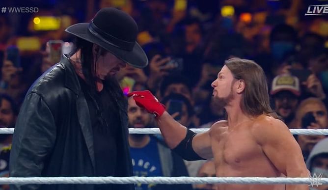 AJ Styles on what it is like facing The Undertaker in a Boneyard match