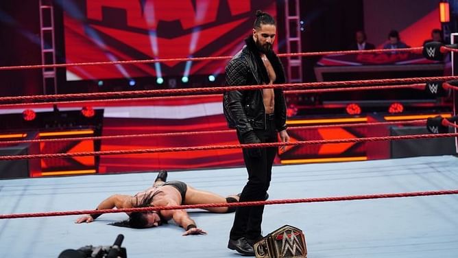 5 कारण क्यों WWE चैंपियनशिप के लिए सैथ रॉलिंस को मैकइंटायर का अगला प्रतिद्वंदी बनाया गया है