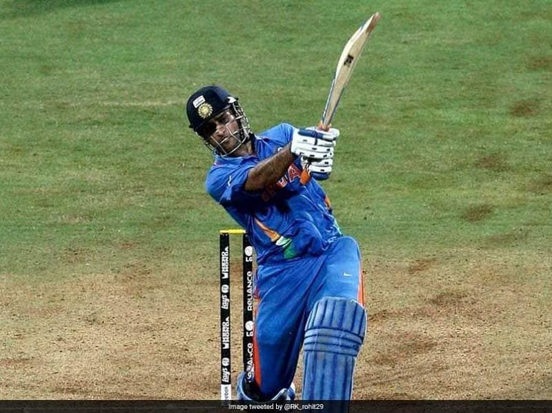 Dhoni's iconic Six in the 2011 Finals