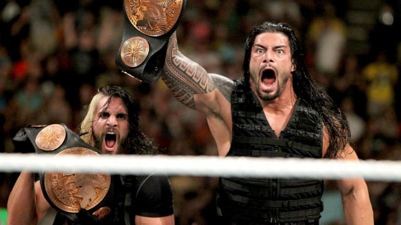 Rollins and Reigns were not particularly happy before the PPV